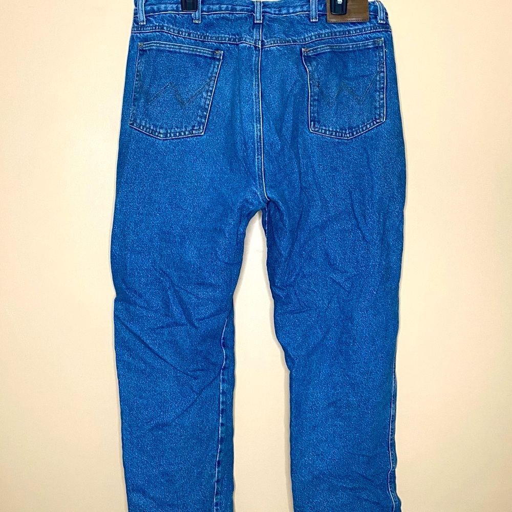 Mens Wrangler fleece lined jeans